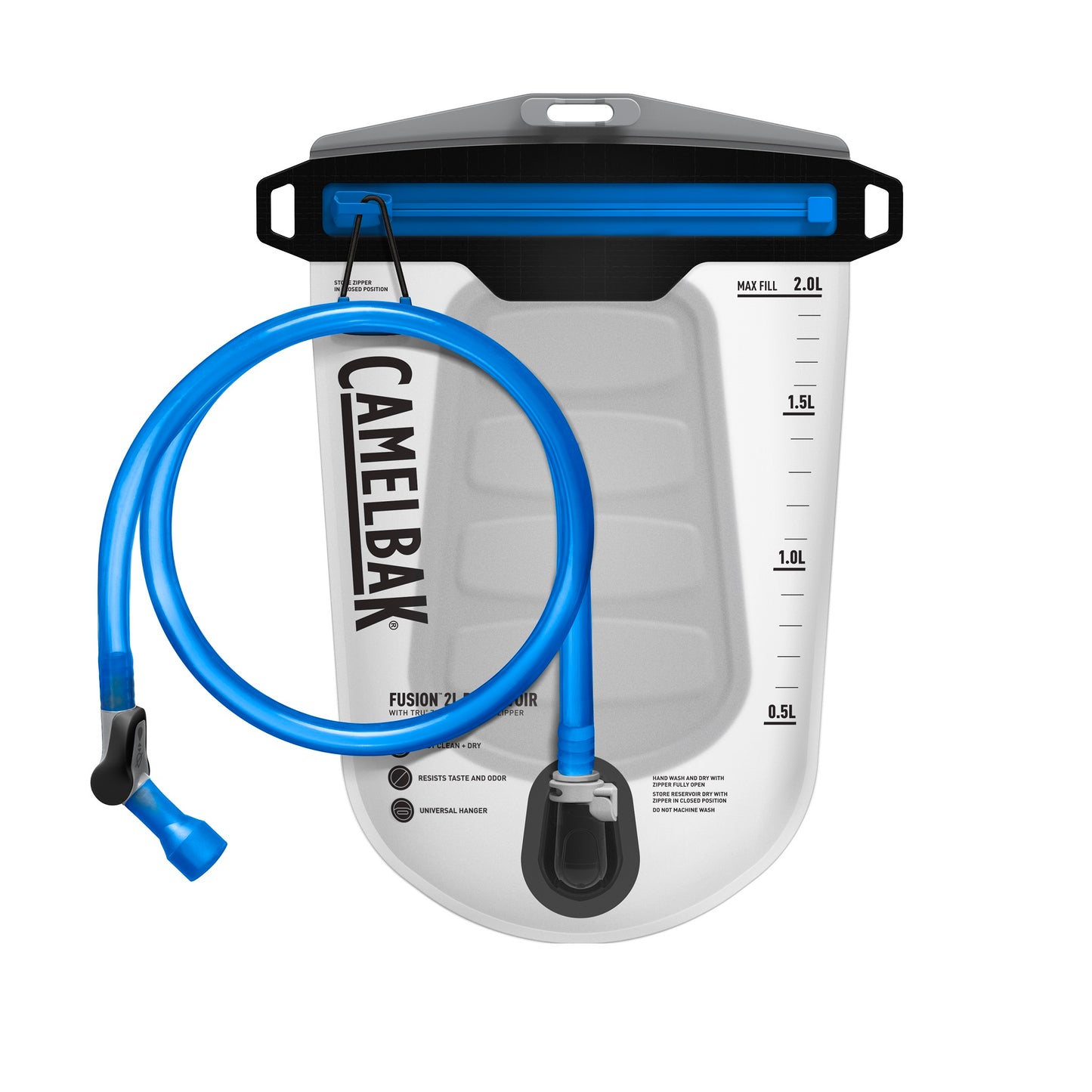 Fusion 2L Reservoir with TRU Zip Waterproof Zipper