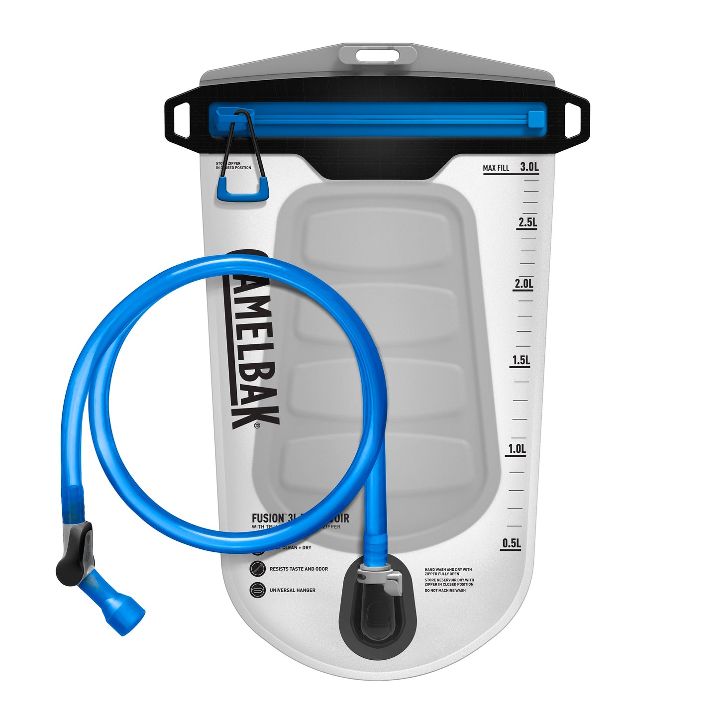 Fusion 3L Reservoir with TRU Zip Waterproof Zipper