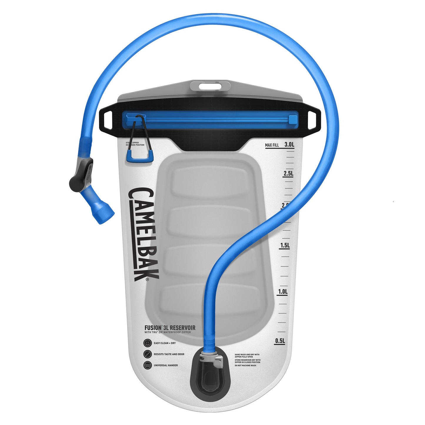 Fusion 3L Reservoir with TRU Zip Waterproof Zipper