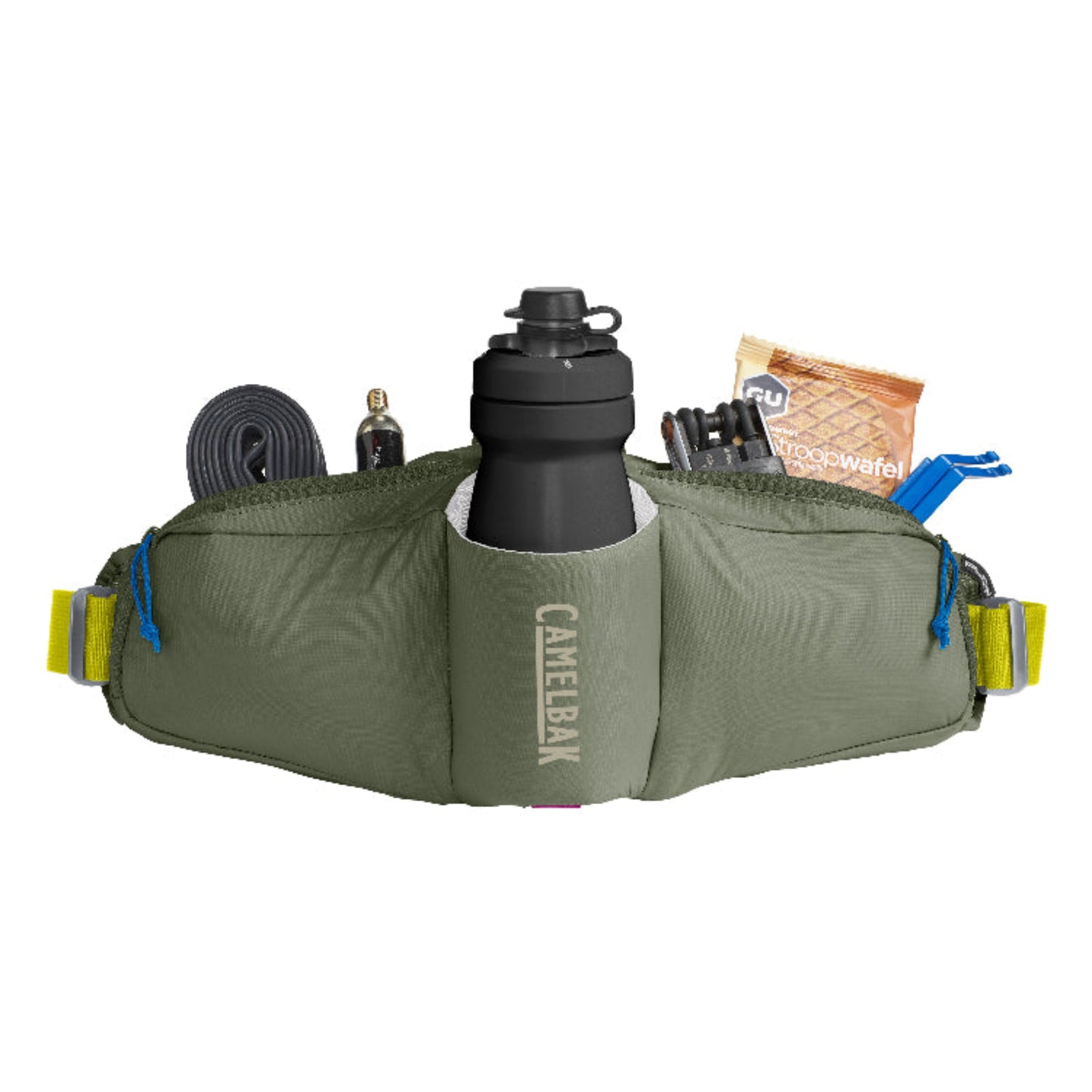 Podium Flow 2 Hydration Waist Pack with 21oz Podium Dirt Series Bottle