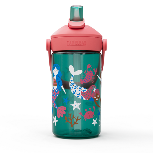 Thrive Flip Straw Kids Water Bottle 400ml