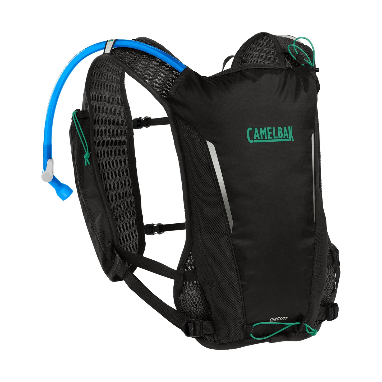 Men Circuit Hydration Running Vest with Crux 1.5L Reservoir ( Black)