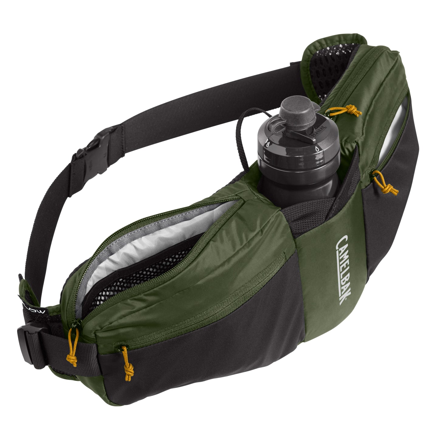 Podium Flow 4 Hydration Waist Pack with 21oz Podium Dirt Series Bottle
