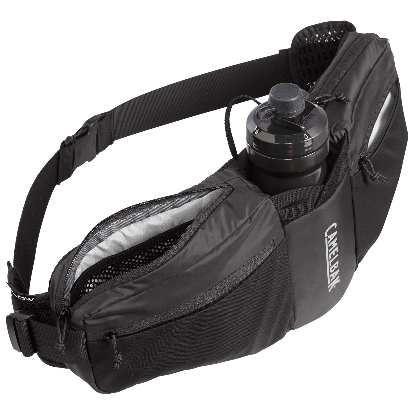 Podium Flow 4 Hydration Waist Pack with 21oz Podium Dirt Series Bottle