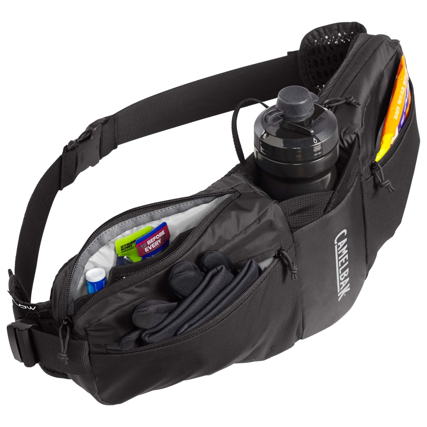 Podium Flow 4 Hydration Waist Pack with 21oz Podium Dirt Series Bottle