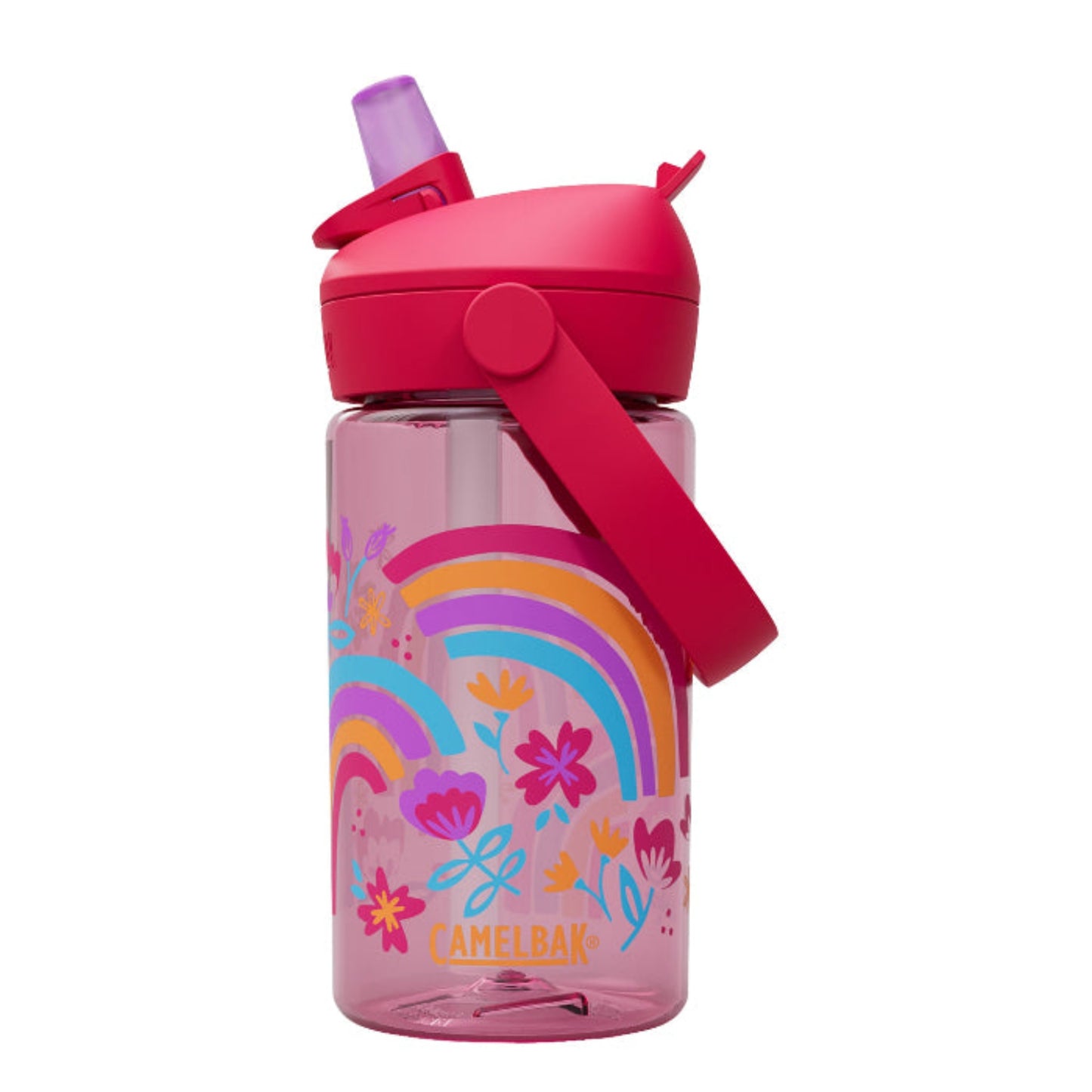 Thrive Flip Straw Kids Water Bottle 400ml