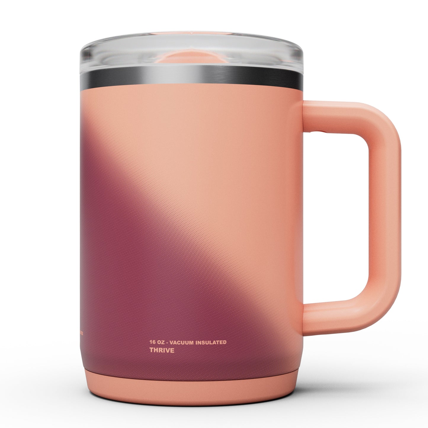 Thrive Mug Leak Proof Stainless Steel Insulated Mug with Handle 500ml