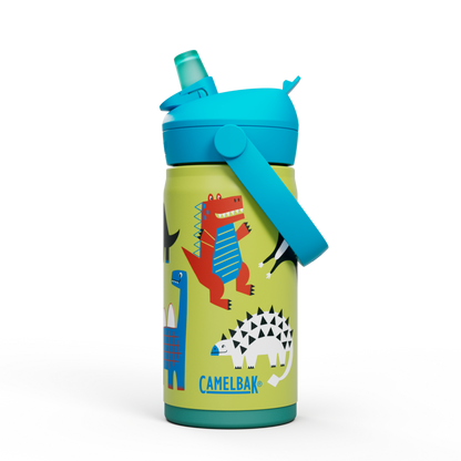 Thrive Flip Straw Kids Insulated Stainless Steel Bottle 350ml