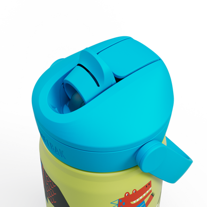 Thrive Flip Straw Kids Insulated Stainless Steel Bottle 350ml