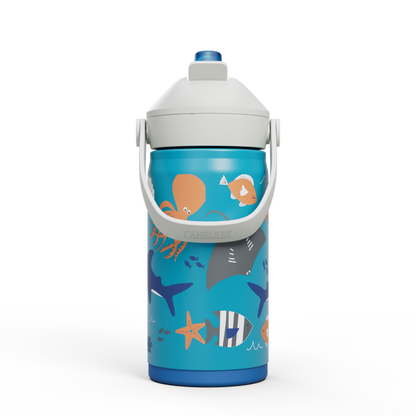 Thrive Flip Straw Kids Insulated Stainless Steel Bottle 350ml