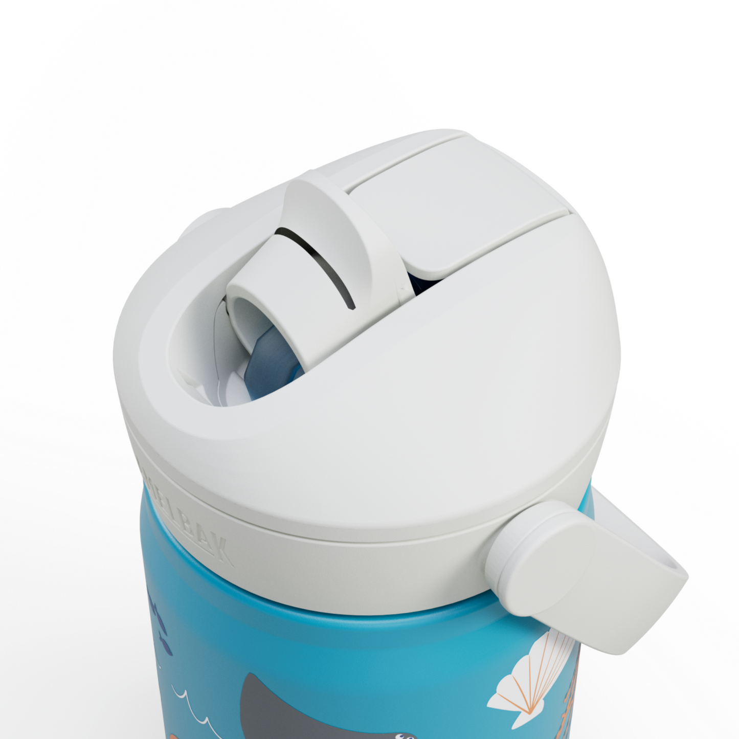 Thrive Flip Straw Kids Insulated Stainless Steel Bottle 350ml