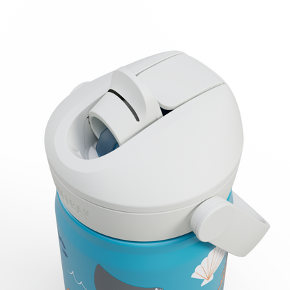 Thrive Flip Straw Kids Insulated Stainless Steel Bottle 350ml